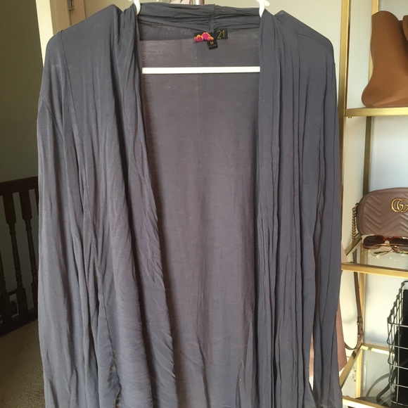 Forever 21 Sweaters - Gray Forever 21 Cardigan